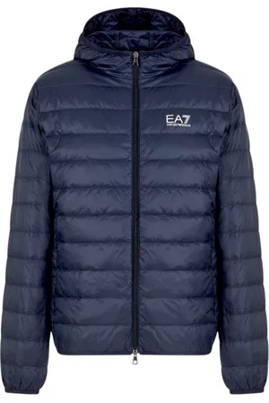EA7 Winter Jackets, male, , Size: L Light Down Jacket with Hood