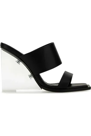 Alexander McQueen Heeled Mules, female, , Size: 5 US leather Shard mules