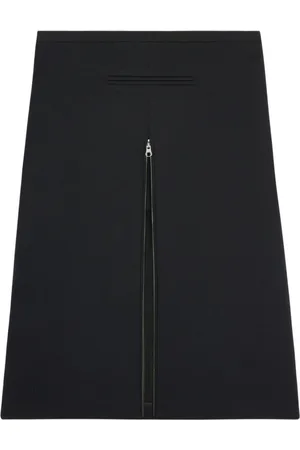 Courrèges Midi Skirts, female, , Size: M Midi Skirt with Front Zipper