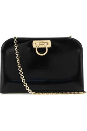 Salvatore Ferragamo Shoulder Bags, female, , Size: ONE SIZE Elegant Leather Clutch Bag