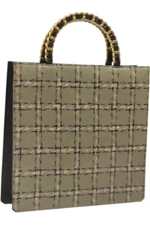CHANEL Pre-owned Tote Bags, female, , Size: ONE SIZE Pre-owned Leather handbags