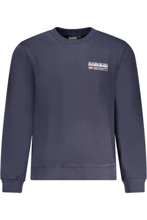 Napapijri Sweatshirts, male, , Size: 2XL Cotton Sweatshirt with Logo Print