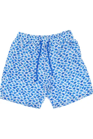 MC2 SAINT BARTH Beachwear, male, , Size: L Clear Sea Clothing Fantasy Swim Short