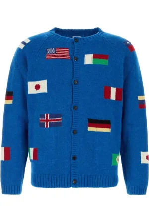 BODE Cardigans, male, , Size: M Alpaca Blend Round-the-World Cardigan