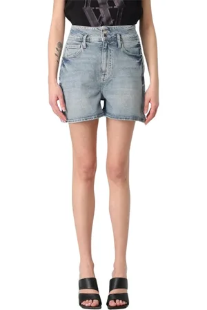 Armani Exchange Denim Shorts, female, , Size: W27 Stone Washed Denim Shorts