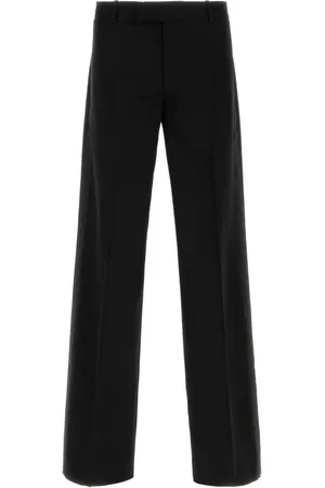 Alexander McQueen Straight Trousers, male, , Size: M Stylish Wool Pants