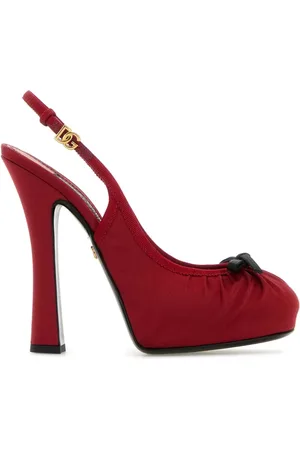 Dolce & Gabbana Pumps, female, , Size: 7 US Satin High Heel Pumps