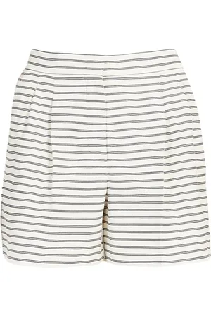 Max Mara Casual Shorts, female, , Size: 2XS Elegant Stripe Shorts