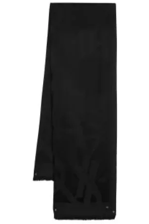 Saint Laurent Winter Scarves, female, , Size: ONE SIZE Shawl Scarf Elegant Fashion