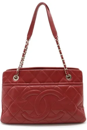 CHANEL Pre-owned Tote Bags, female, , Size: ONE SIZE Pre-owned Leather totes