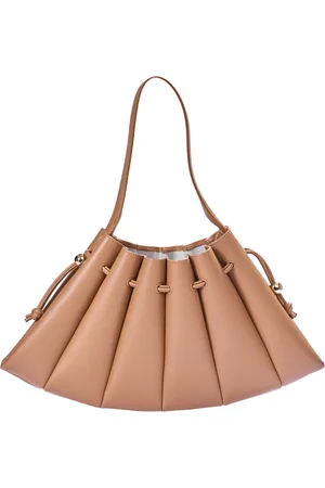 THEMOIRÈ Shoulder Bags, female, , Size: ONE SIZE Vegan Leather Fan Design Shoulder Bag
