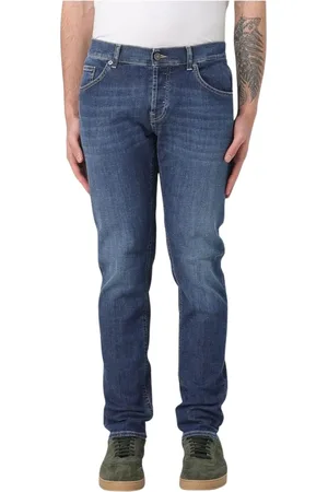 Dondup Slim-fit Jeans, male, , Size: W38 Stylish Straight Leg Jeans for Men