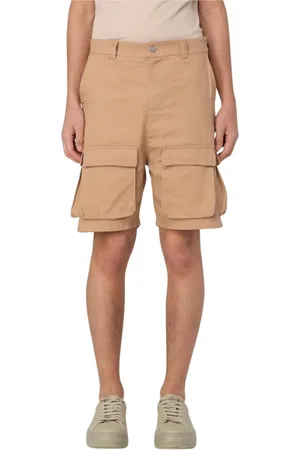DISCLAIMER Casual Shorts, male, , Size: S Stylish Cargo Shorts with Multiple Pockets