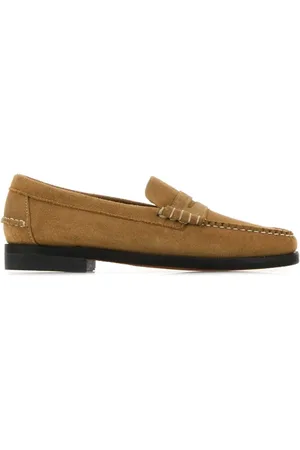 SEBAGO Loafers, male, , Size: 8 US Camel Suede Loafers