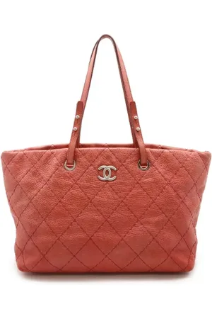 CHANEL Pre-owned Tote Bags, female, , Size: ONE SIZE Pre-owned Leather chanel-bags