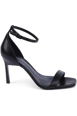 Calvin Klein High Heel Sandals, female, , Size: 11 US Leather High Heel Sandals