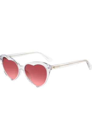 Kate Spade Sunglasses, female, , Size: 57 MM Crystal Pink Shaded Sunglasses Velma/S