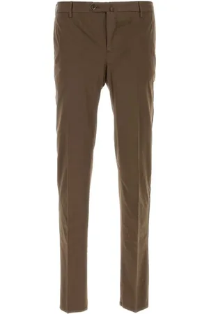 PT Torino Slim-fit Trousers, male, , Size: XL Stretch Cotton Blend Silkochino Pant