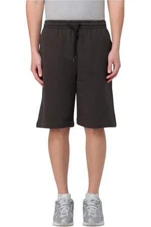 Isabel Marant Casual Shorts, male, , Size: S Beige Drawstring Sweatshorts
