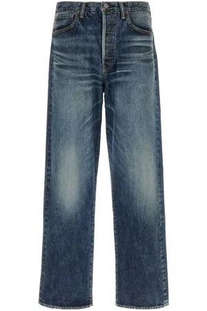 VISVIM Straight Jeans, male, , Size: W30 Denim Jeans for Men and Women