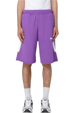 DISCLAIMER Casual Shorts, male, , Size: S Vibrant Violet Design Shorts