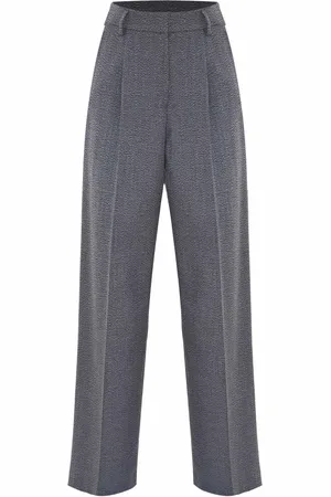 Kocca Wide Trousers, female, , Size: L Pleated Straight Leg Trousers