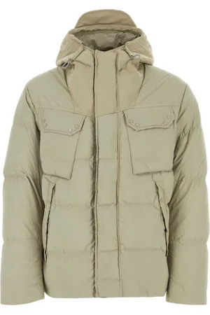 Ten Cate Down Jackets, male, , Size: S Stylish Sand Nylon Down Jacket