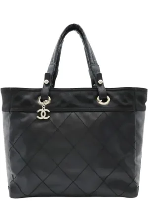 CHANEL Pre-owned Tote Bags, female, , Size: ONE SIZE Pre-owned Leather chanel-bags