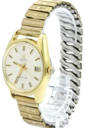 Omega Pre-owned Watches, male, , Size: ONE SIZE Pre-owned Stainless Steel watches