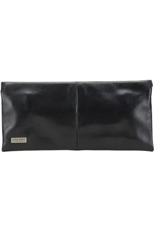 Saint Laurent Pre-owned Clutches, female, , Size: ONE SIZE Pre-owned Leather clutches
