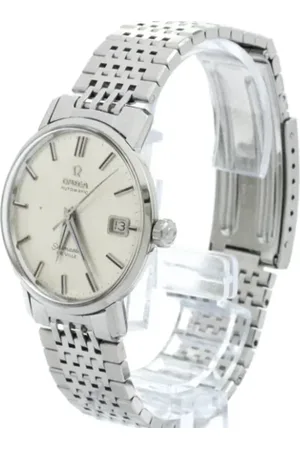 Omega Pre-owned Watches, male, , Size: ONE SIZE Pre-owned Stainless Steel watches