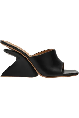 OFF-WHITE Heeled Mules, female, , Size: 7 US Jug Mules