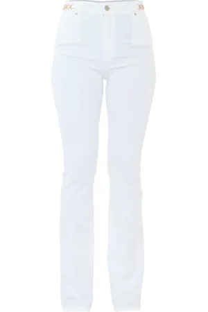 Kocca Straight Trousers, female, , Size: W25 Metallic Detail Straight-Leg Trousers