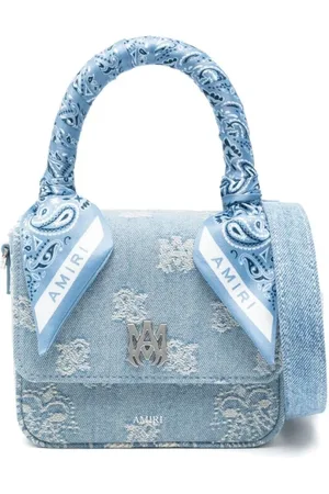 AMIRI Mini Bags, female, , Size: ONE SIZE Sky Foldover Shoulder Bag