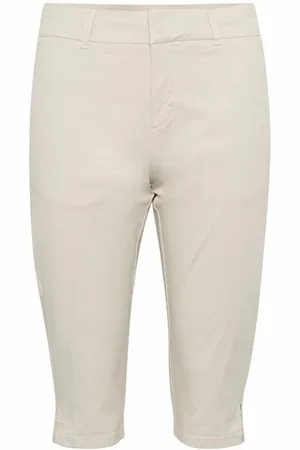 Part Two Cropped Trousers, female, , Size: S French Oak Capri Pants Slim Fit