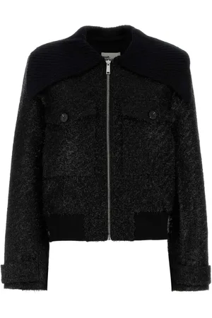 Self-Portrait Cardigans, female, , Size: 2XS Stylish Bomber Jacket