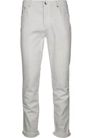 Brunello Cucinelli Slim-fit Jeans, male, , Size: 4XL Slim-fit Jeans