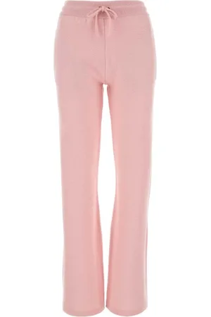 VERSACE Sweatpants, female, , Size: S Flared Leg Wool Blend Pant