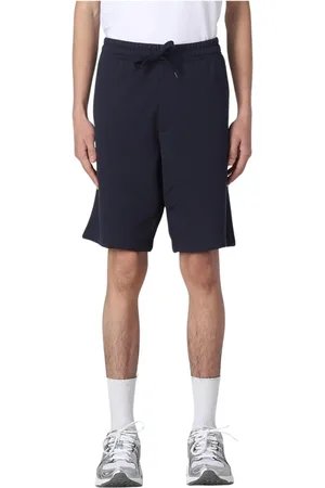 A.P.C. Casual Shorts, male, , Size: S Navy Relaxed Fit Sweatshorts