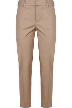 PT Torino Slim-fit Trousers, female, , Size: M Viscose Trousers with Pockets and Elastane