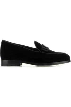 Dolce & Gabbana Loafers, male, , Size: 8 1/2 US Stylish Belt Vivaldi Loafers