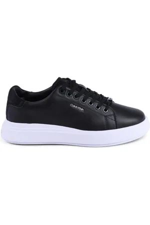 Calvin Klein Sneakers, female, , Size: 8 US Leather LowTop Sneaker