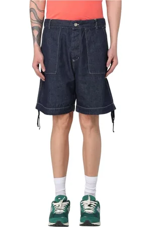 C.P. Company Denim Shorts, male, , Size: M Drawstring Denim Shorts