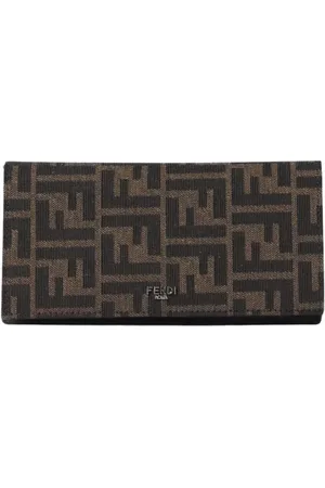 Fendi Wallets & Cardholders, male, , Size: ONE SIZE Leather Bifold Wallet