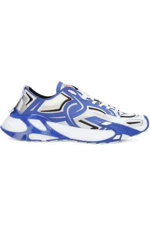 Dolce & Gabbana Sneakers, male, , Size: 8 1/2 US and White Panelled Sneakers