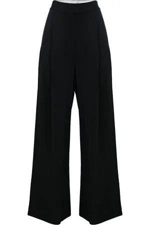 Kocca Wide Trousers, female, , Size: S Natural Linen Blend Elegant Trousers