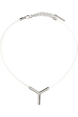 Y / PROJECT Necklaces, female, , Size: ONE SIZE Transparent PVC Y necklace