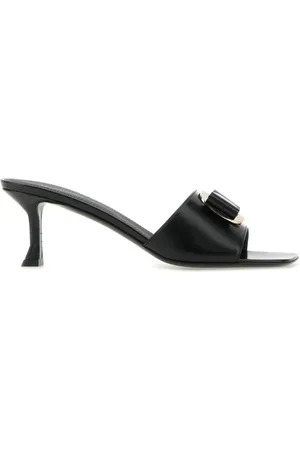 Salvatore Ferragamo Heeled Mules, female, , Size: 8 US Zelie Sandals for Women