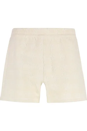 Tory Burch Short Shorts, female, , Size: M Jacquard Logo Terry Cloth Shorts