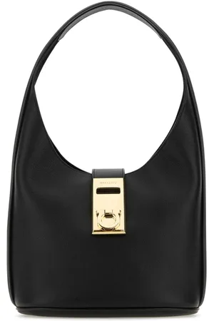 Salvatore Ferragamo Shoulder Bags, female, , Size: ONE SIZE Stylish Leather Hobo Handbag